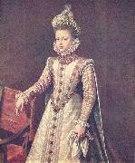SANCHEZ COELLO, Alonso Infanta Isabel Clara Eugenia oil